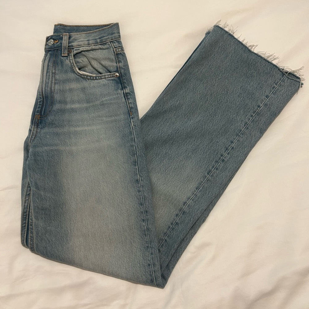 Zara Light Blue Denim Jeans